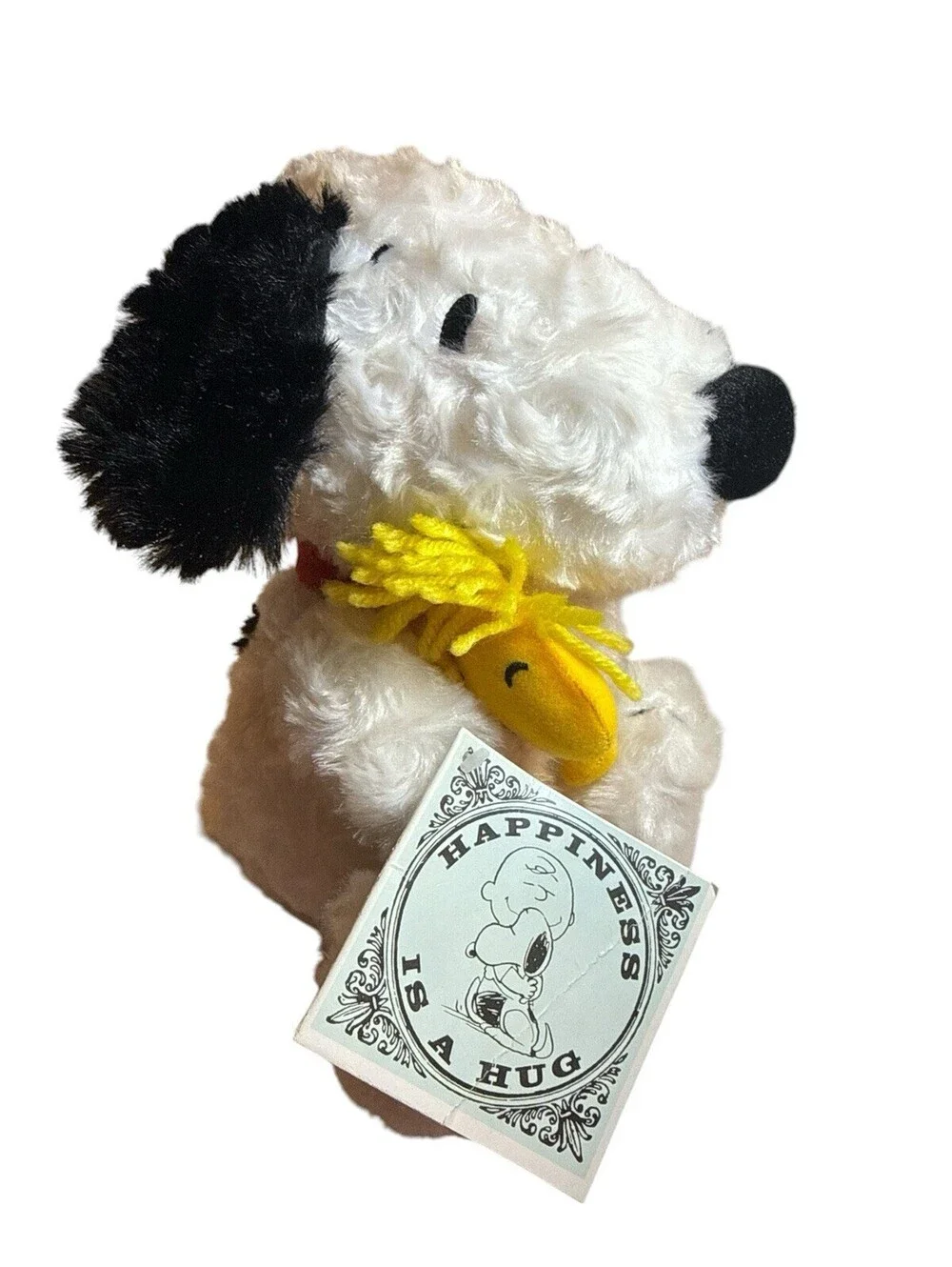 Peanuts SNOOPY & WOODSTOCK Hallmark “Happiness Is A Hug” Plush w/Tag 10”